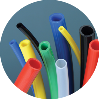 Various Sizes/Colours Flexible Nylon Pneumatic Air line Hose Thick wall Tubing