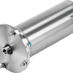 The new cheese press cylinder from Festo improves control for greater consistency and quality in the pressing stage of cheese making.