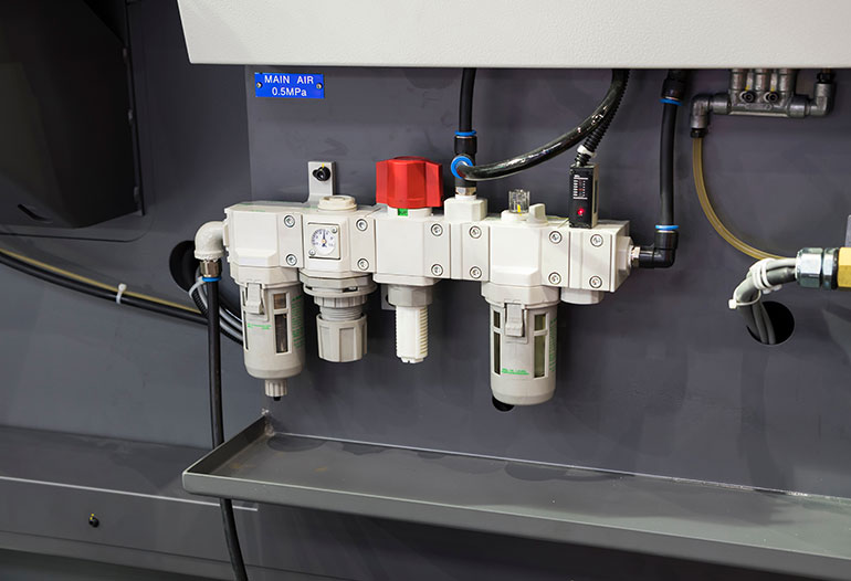FRLs are the single most effective component to install throughout your facility to ensure the health of your pneumatic machines.