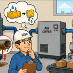 To keep the air free of water it must be dried. There are various choices of dryers, some better than others. Choose your type wisely to save energy.