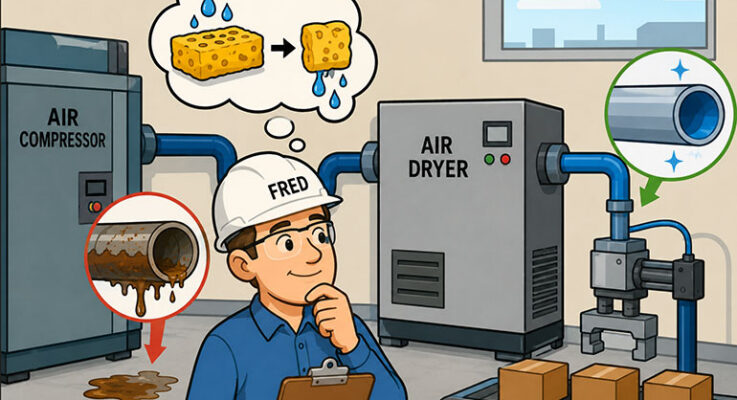 Plant engineer learns why compressed air drying matters